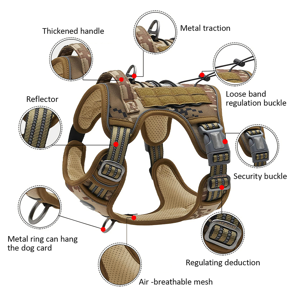 The Benefits of Using a Tactical Dog Harness