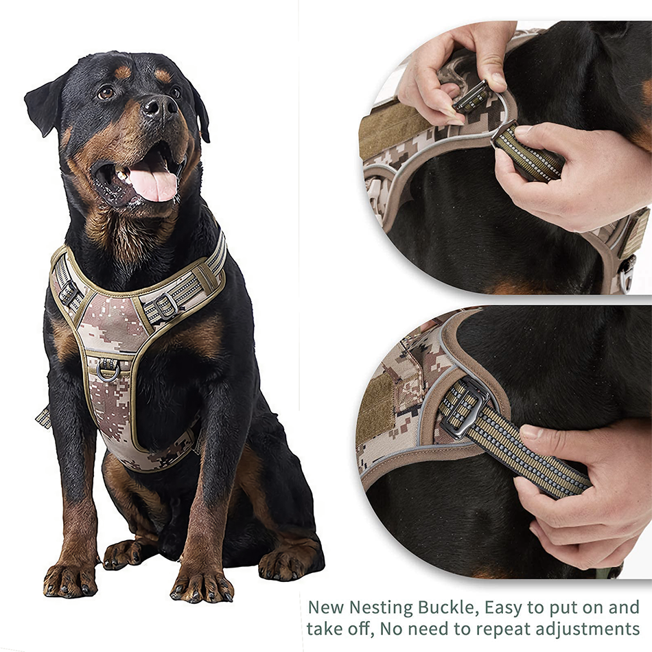 No Pull Tactical Dog Harness